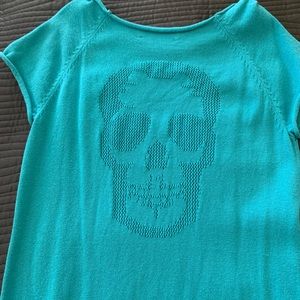 Zadig and Voltaire knit skull embellished dress